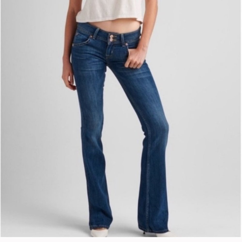 HUDSON | Low-rise Slim Flare Jeans